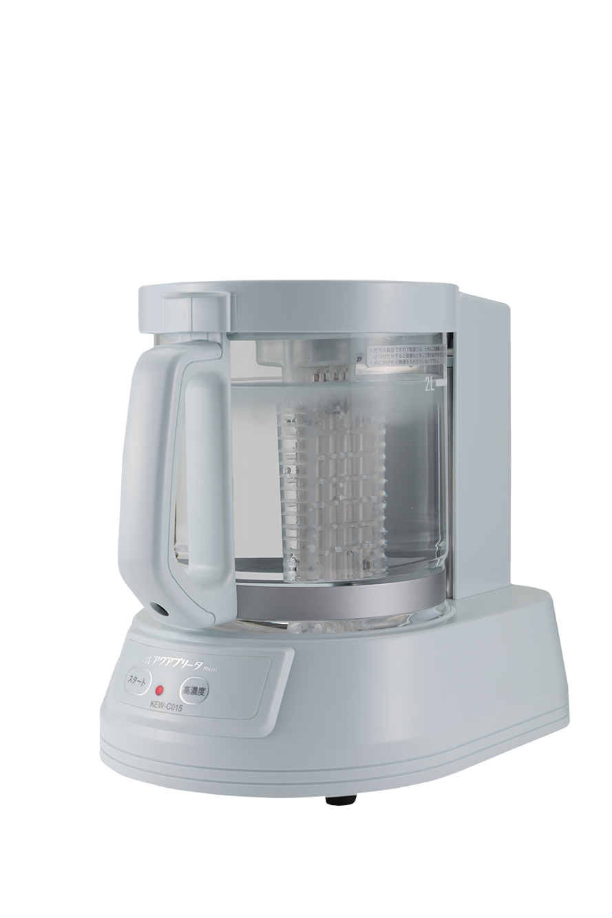 電解除菌水生成機アクアプリータmini（KEW-C015） ｜ 電解水・次亜塩素 